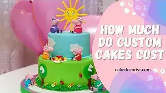 'Video thumbnail for How Much Do Custom Cakes Cost'