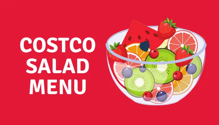 Costco Salad menu 2
