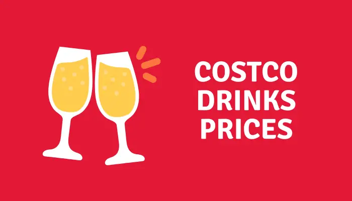 Costco Drinks menu prices