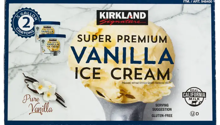Who makes Kirkland Costco ice cream