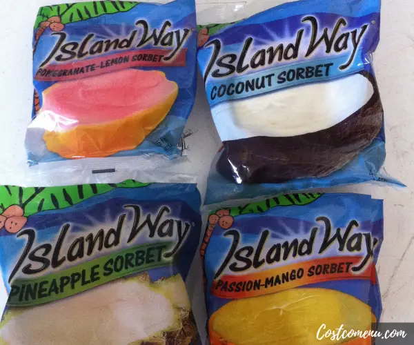 island way sorbet costco flavors