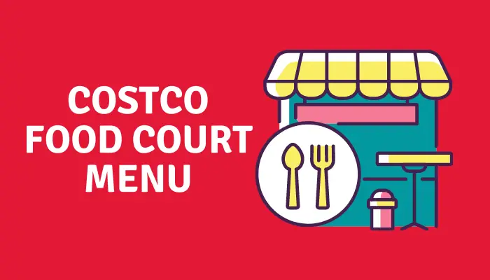 Costco food court items menu