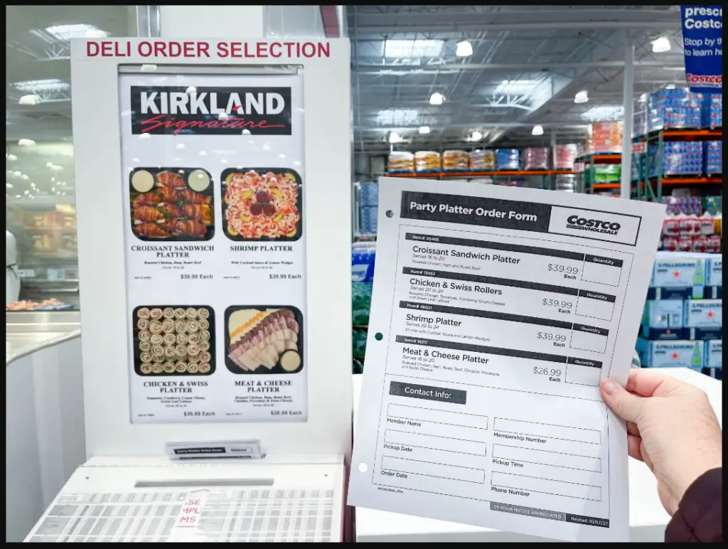 costco catering trays
