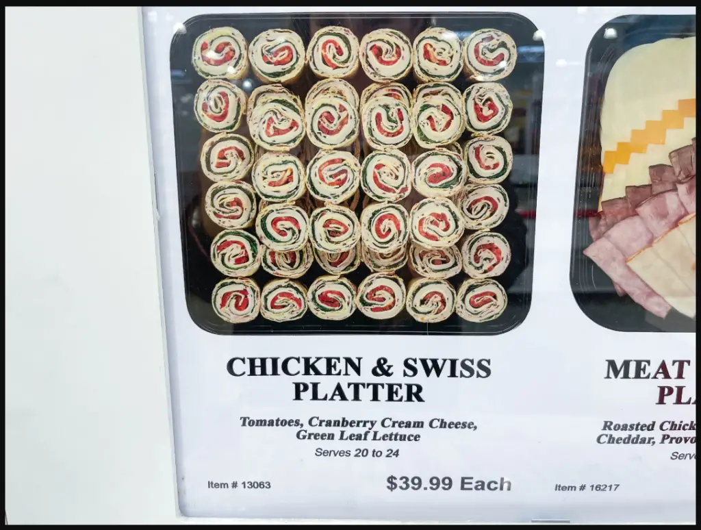 party platters at costco