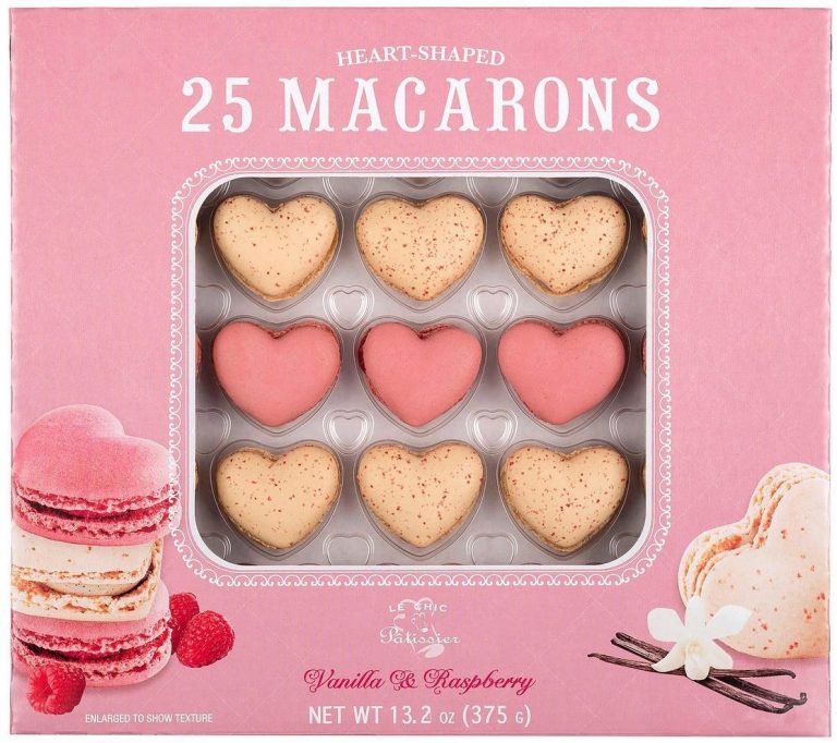 Costco heart shaped macarons